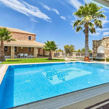 Villa St Dennis Makris Gialos  ภายนอก รูปภาพ