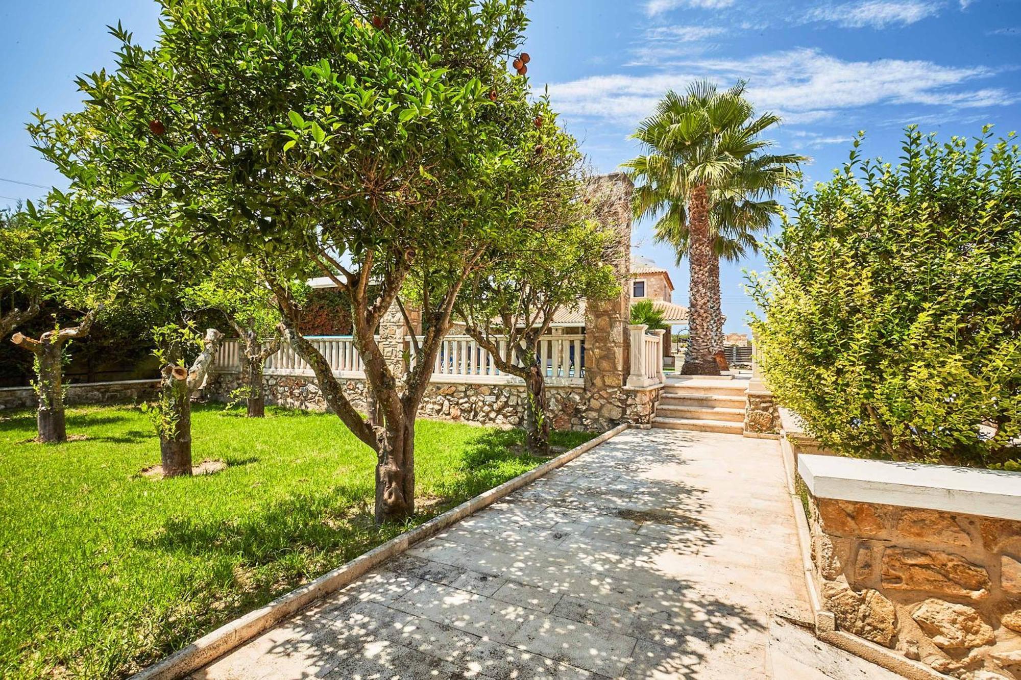 Villa St Dennis Makris Gialos  ภายนอก รูปภาพ
