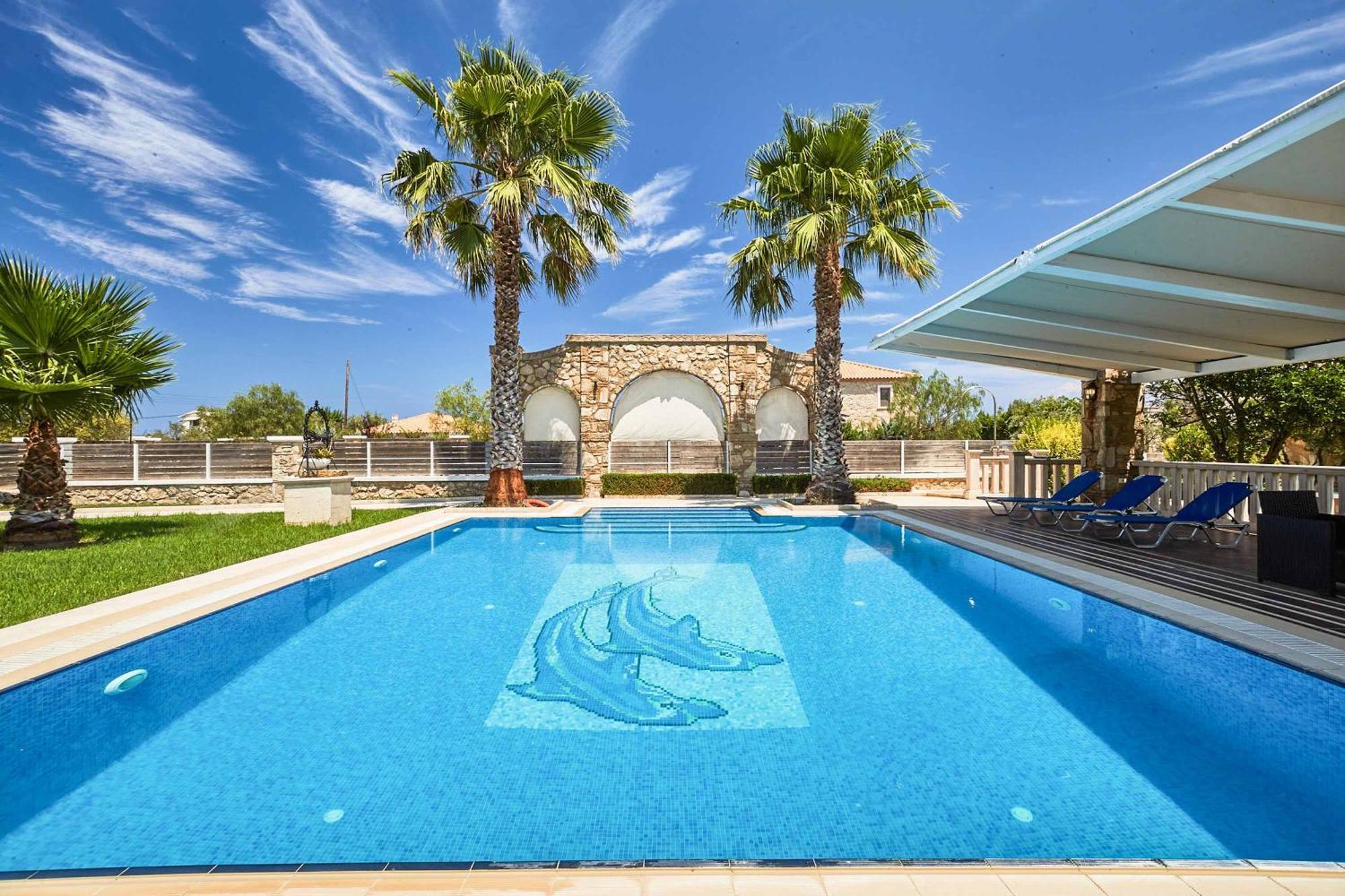 Villa St Dennis Makris Gialos  ภายนอก รูปภาพ