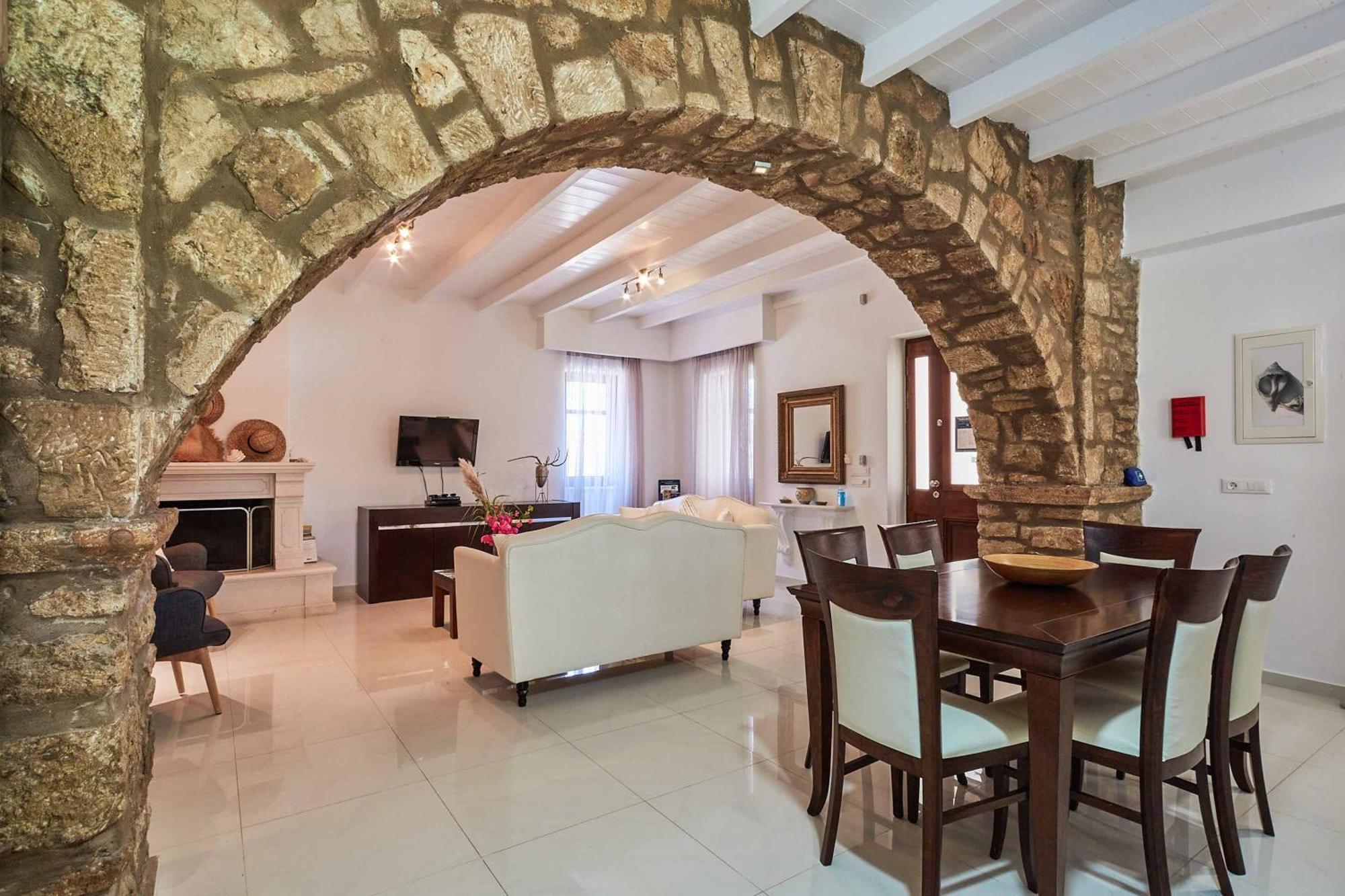Villa St Dennis Makris Gialos  ภายนอก รูปภาพ