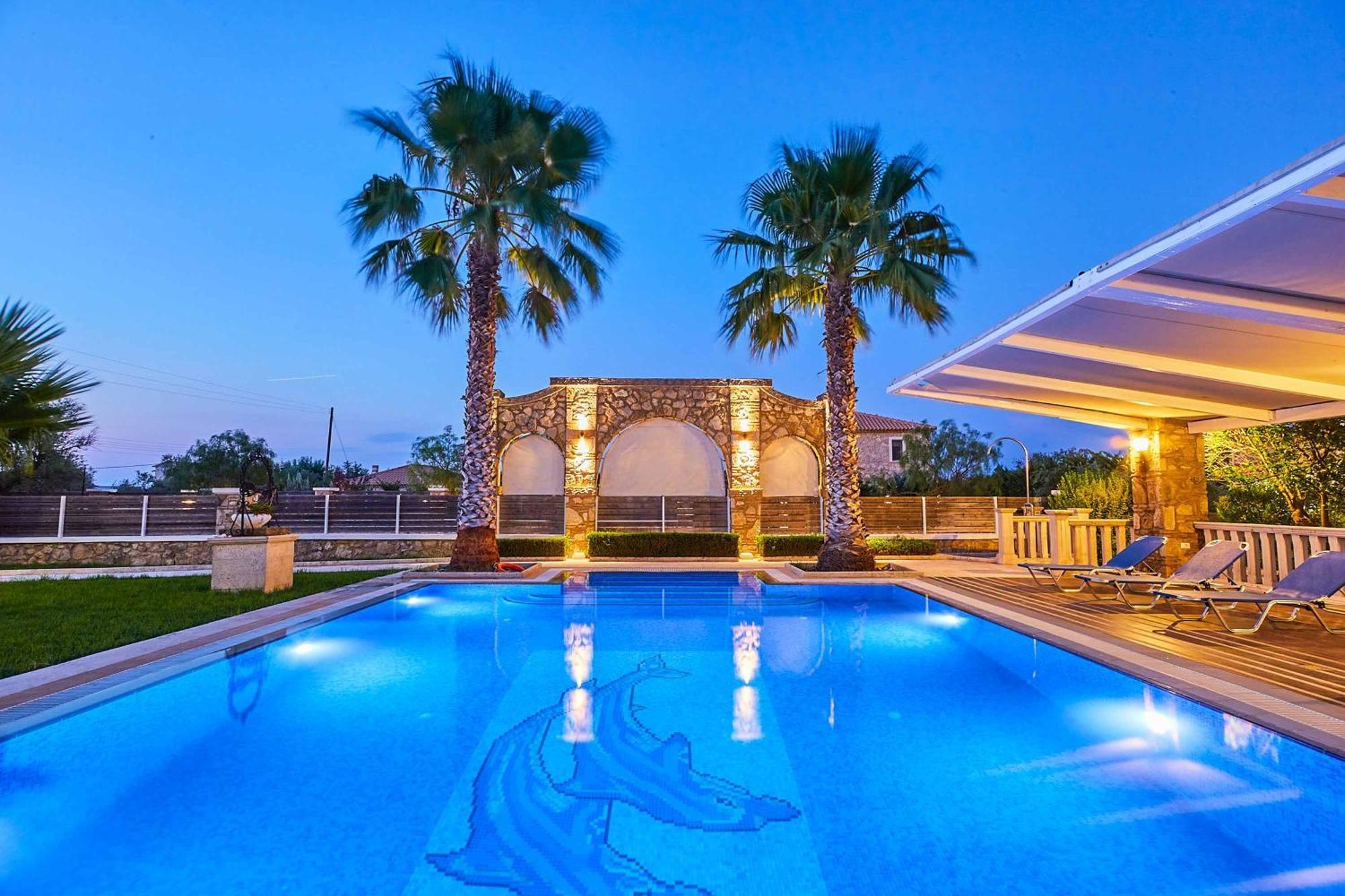 Villa St Dennis Makris Gialos  ภายนอก รูปภาพ