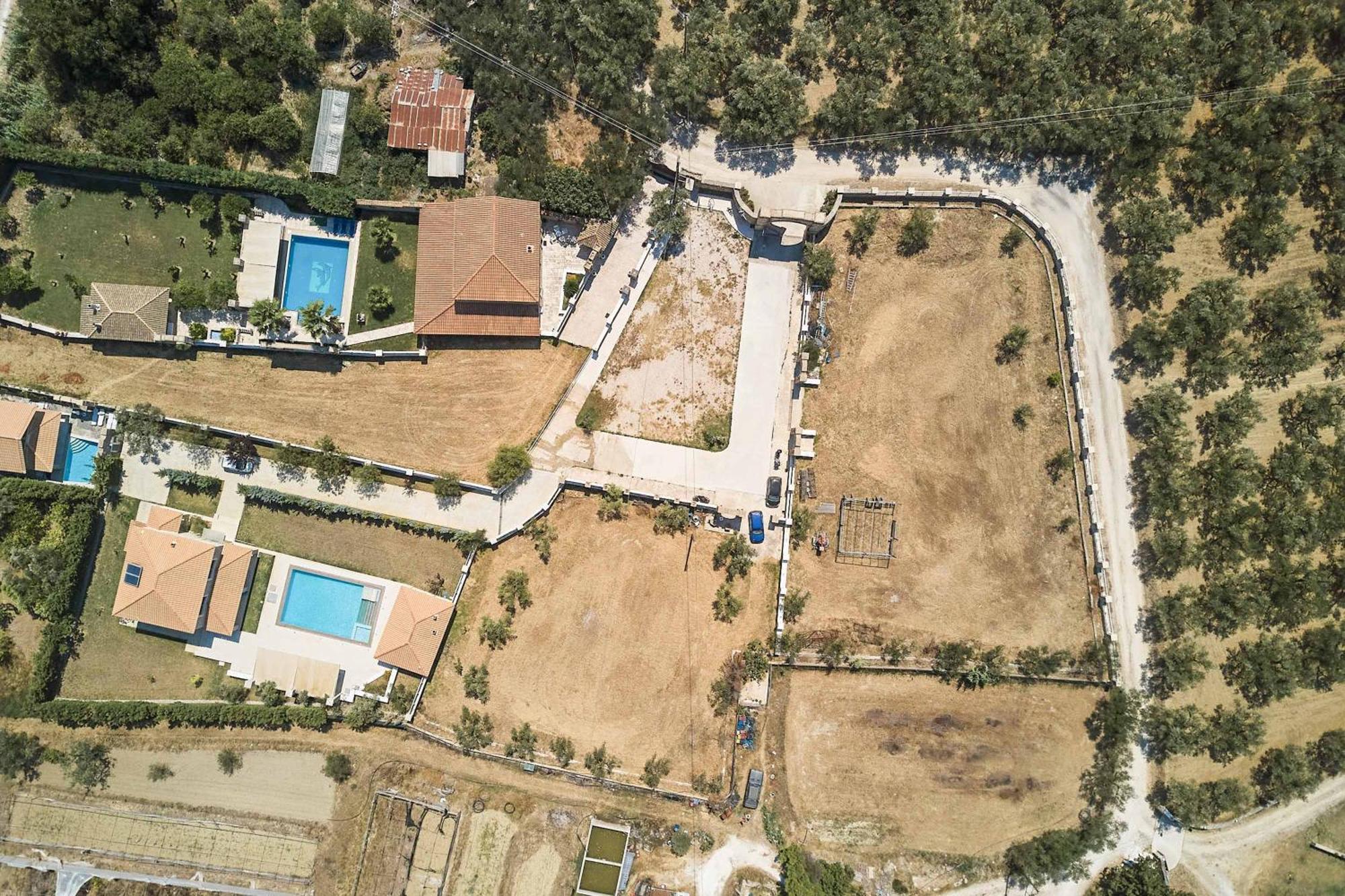 Villa St Dennis Makris Gialos  ภายนอก รูปภาพ